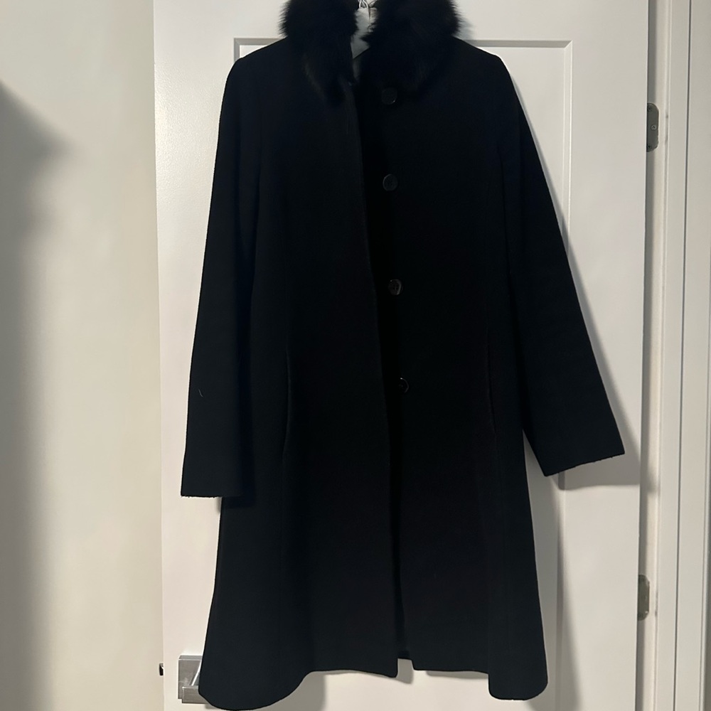 Elegant Black Women's Coat